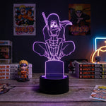Lampe manga LED 3D Naruto – Itachi Uchiha | Mugen Shop