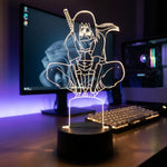 Lampe manga LED 3D Naruto – Itachi Uchiha | Mugen Shop