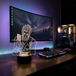 Lampe manga LED 3D Hunter x Hunter – Hisoka | Mugen Shop