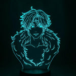 Lampe manga LED 3D Hunter x Hunter – Chrollo Lucifer | Mugen Shop