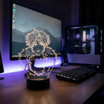 Lampe manga LED 3D Hunter x Hunter – Chrollo Lucifer | Mugen Shop