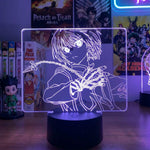 Lampe manga LED 3D Hunter x Hunter – Kurapika | Mugen Shop