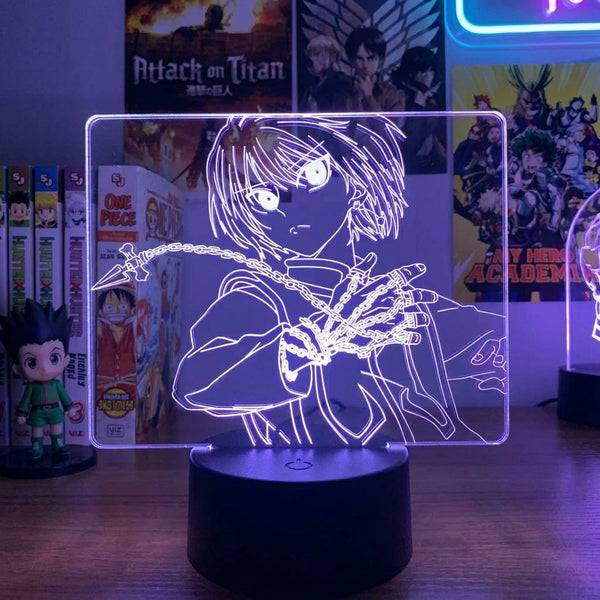 Lampe manga LED 3D Hunter x Hunter – Kurapika | Mugen Shop