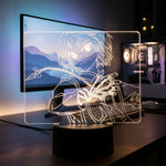 Lampe manga LED 3D Hunter x Hunter – Kurapika | Mugen Shop