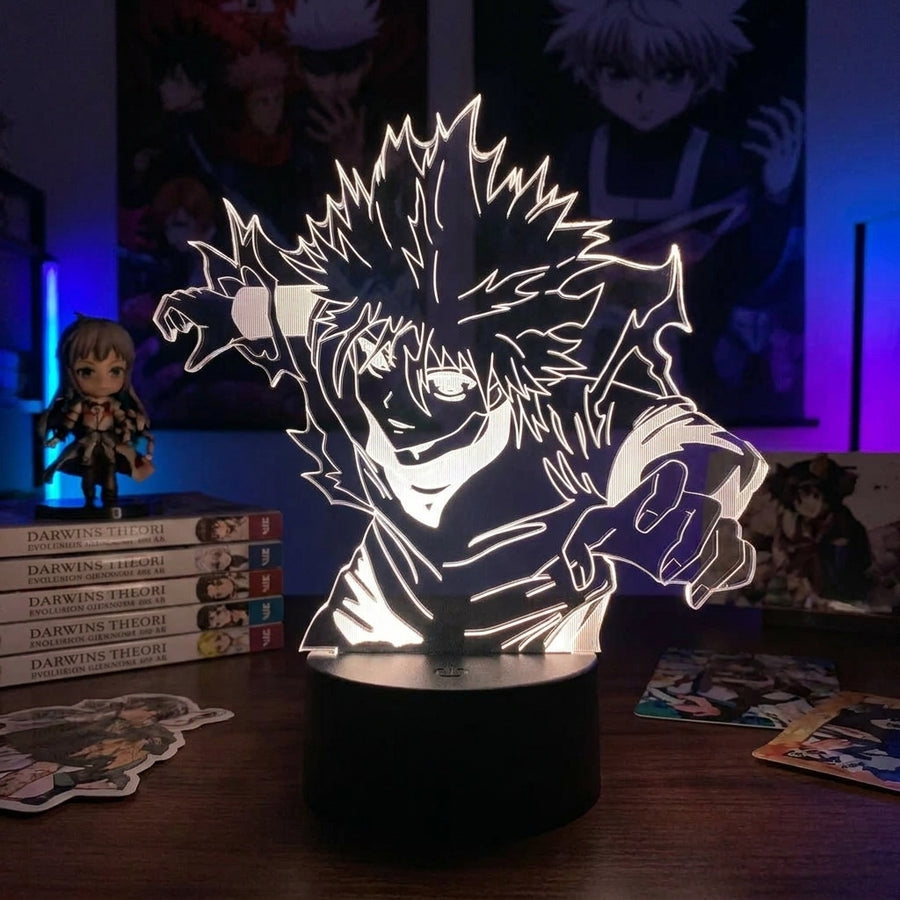 Lampe manga LED 3D Hunter x Hunter – Killua Zoldyck | Mugen Shop