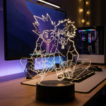 Lampe manga LED 3D Hunter x Hunter – Gon & Killua Zoldyck | Mugen Shop