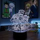 Lampe manga LED 3D Hunter x Hunter – Gon & Killua & Leorio & Kurapika
