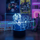 Lampe manga LED 3D Hunter x Hunter – Feitan