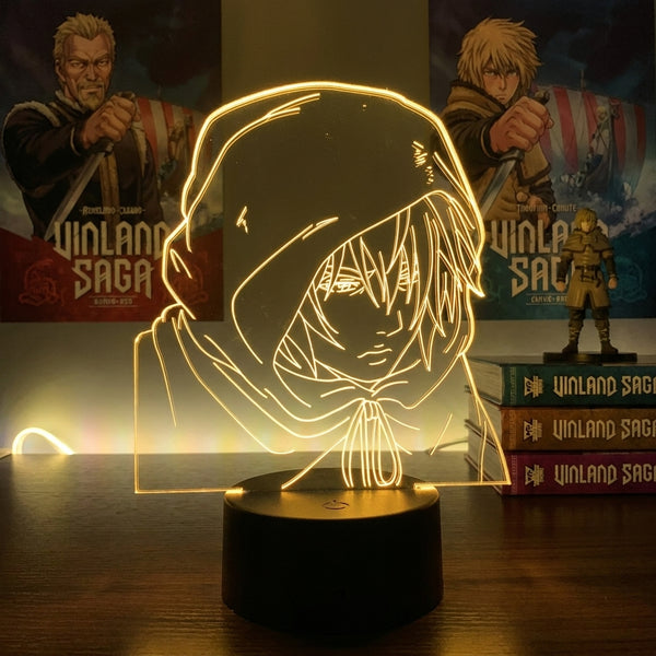 Lampe manga LED 3D Vinland Saga – Thorfinn | Mugen Shop
