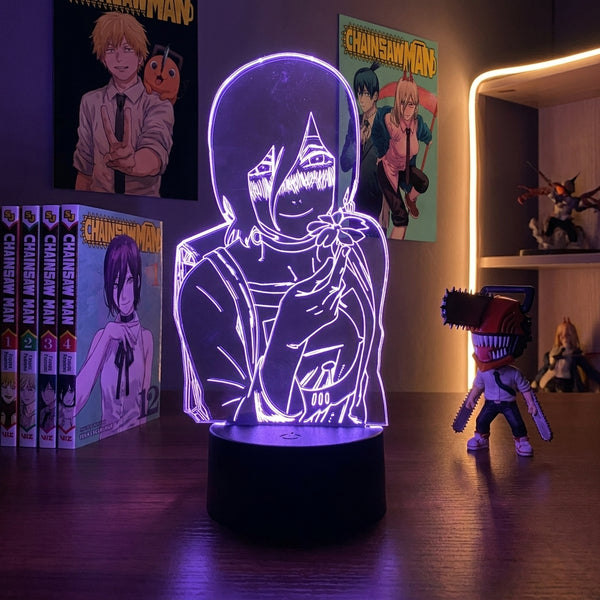 Lampe manga LED 3D Chainsaw Man – Reze | Mugen Shop