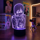 Lampe manga LED 3D Chainsaw Man – Reze