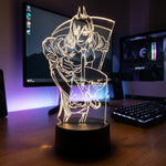 Lampe manga LED 3D Chainsaw Man – Power | Mugen Shop