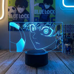 Lampe manga LED 3D Blue Lock – Isagi & Yoichi | Mugen Shop