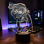 Lampe manga LED 3D Blue Lock – Nagi Seishiro | Mugen Shop