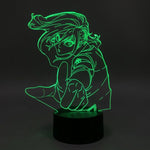 Lampe manga LED 3D Blue Lock – Nagi Seishiro | Mugen Shop