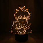Lampe manga LED 3D My Hero Academia – Bakugo | Mugen Shop