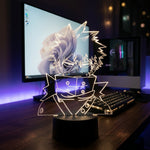 Lampe manga LED 3D My Hero Academia – Bakugo | Mugen Shop