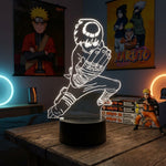 Lampe manga LED 3D Naruto – Rock Lee | Mugen Shop