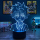 Lampe manga LED 3D Hunter x Hunter – Killua Zoldyck