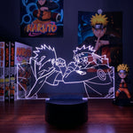 Lampe manga LED 3D Naruto – Naruto & Sasuke | Mugen Shop