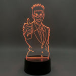 Lampe manga LED 3D Hunter x Hunter – Leorio | Mugen Shop