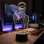Lampe manga LED 3D Hunter x Hunter – Leorio | Mugen Shop