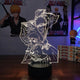 Lampe manga LED 3D Bleach – Ichigo & Rukia