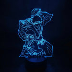 Lampe manga LED 3D Bleach – Ichigo & Rukia | Mugen Shop