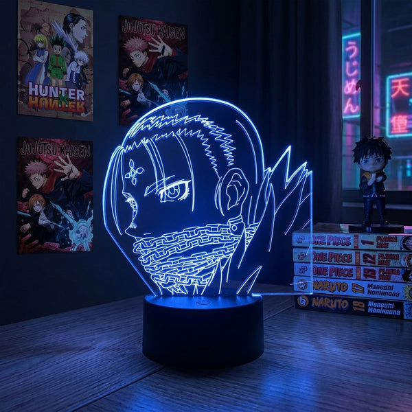 Lampe manga LED 3D Hunter x Hunter – Chrollo Lucifer | Mugen Shop