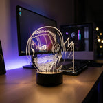 Lampe manga LED 3D Hunter x Hunter – Chrollo Lucifer | Mugen Shop