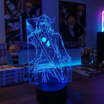 Lampe manga LED 3D Bleach – Ulquiorra Cifer | Mugen Shop