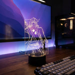 Lampe manga LED 3D Bleach – Ulquiorra Cifer | Mugen Shop