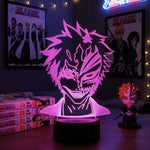 Lampe manga LED 3D Bleach – Ichigo | Mugen Shop