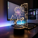 Lampe manga LED 3D My Hero Academia – Bakugo & Deku | Mugen Shop