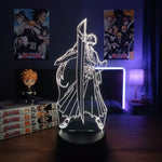 Lampe manga LED 3D Bleach – Ichigo | Mugen Shop