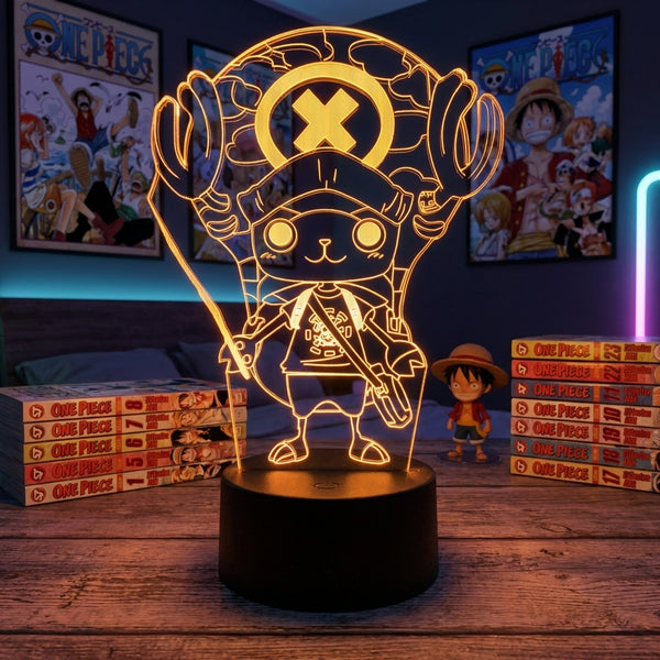 Lampe manga LED 3D One Piece – Chopper | Mugen Shop