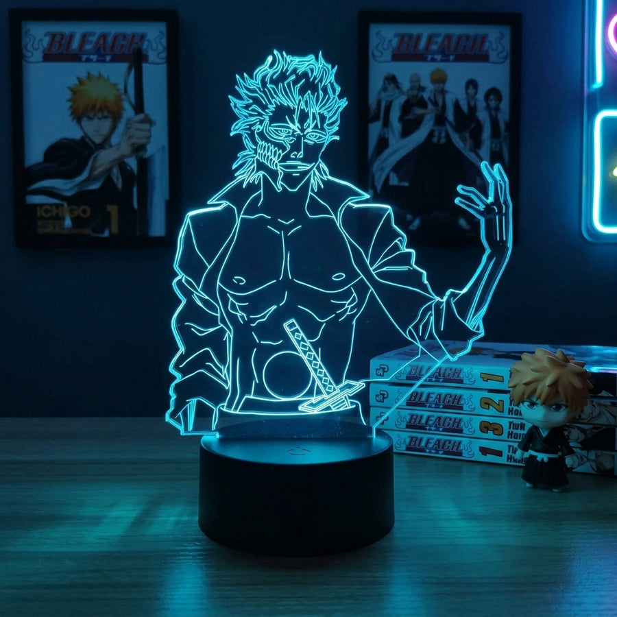 Lampe manga LED 3D Bleach – Grimmjow Jaegerjaquez | Mugen Shop