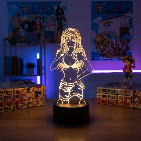 Lampe manga LED 3D One Piece – Nami | Mugen Shop